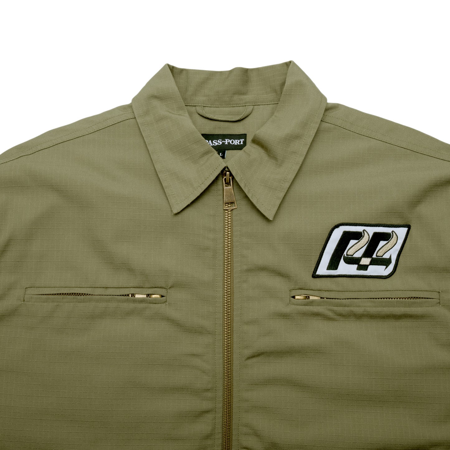 Pass-Port Transport Ripstop Delivery Jacket Olive