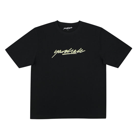 Yardsale Script T-Shirt Black