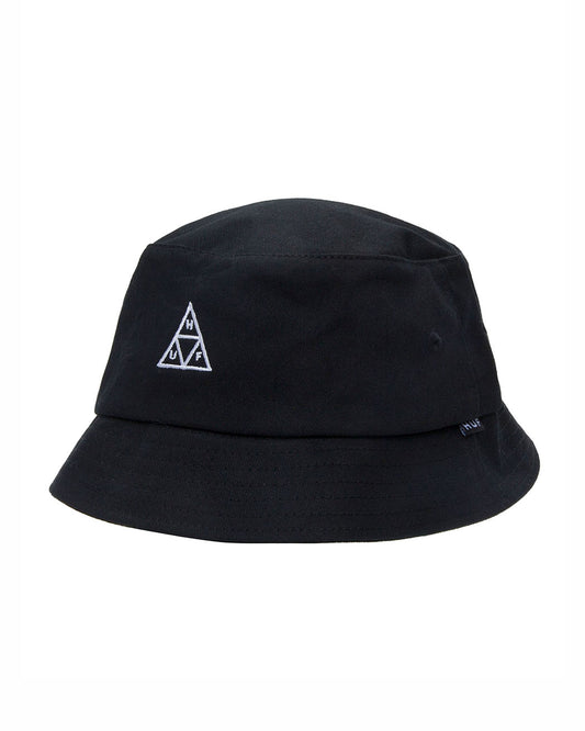 Sombrero De Pescador Huf Triángulo Triple Negro
