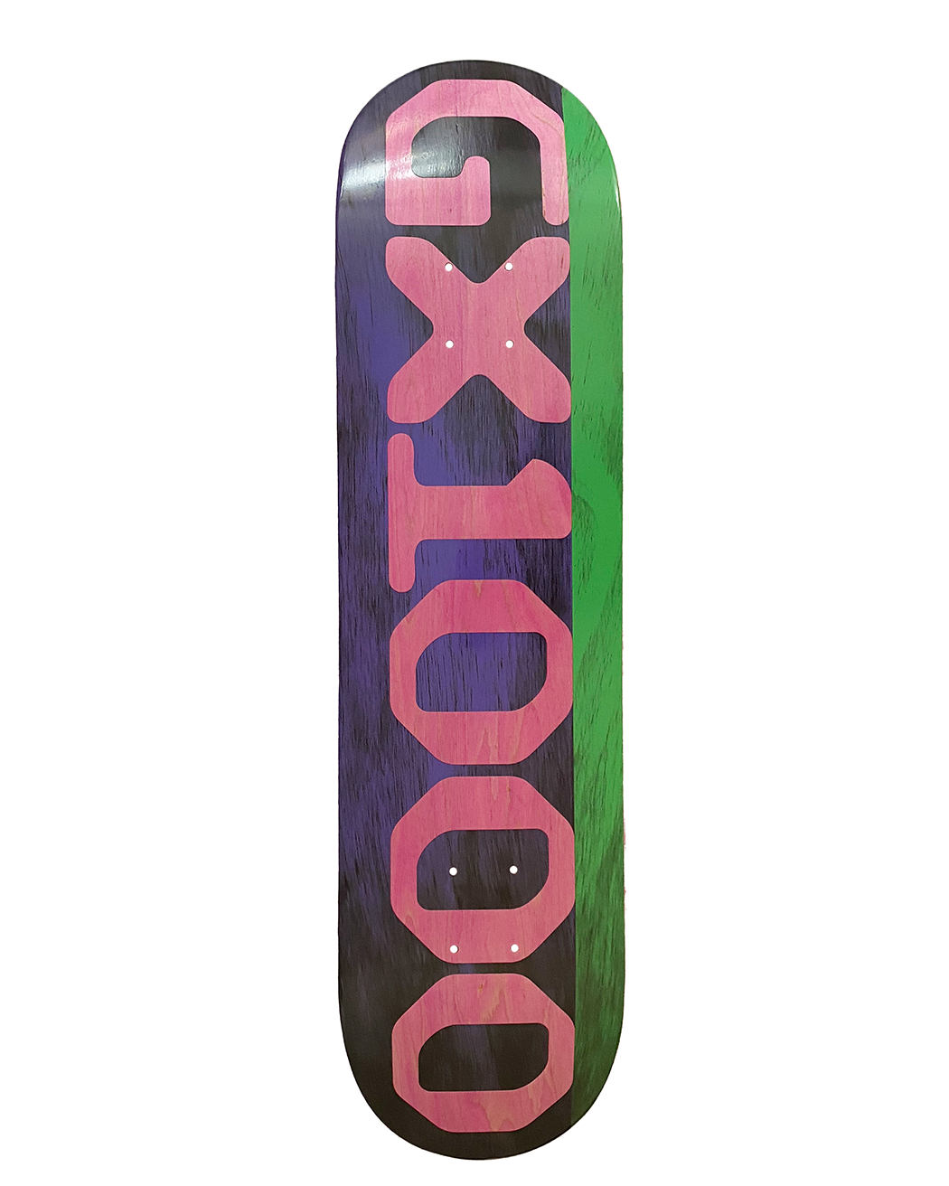 GX 1000 Split Veneer Purple/Green Deck 8.00''
