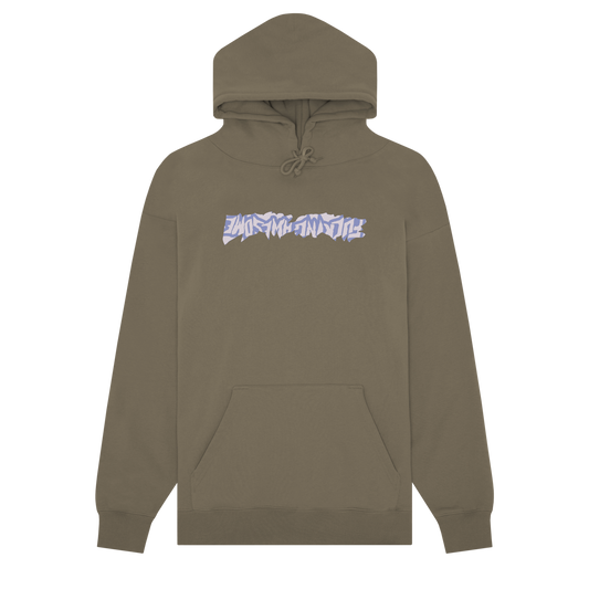 Fucking Awesome Cut Out Logo Hoodie Army