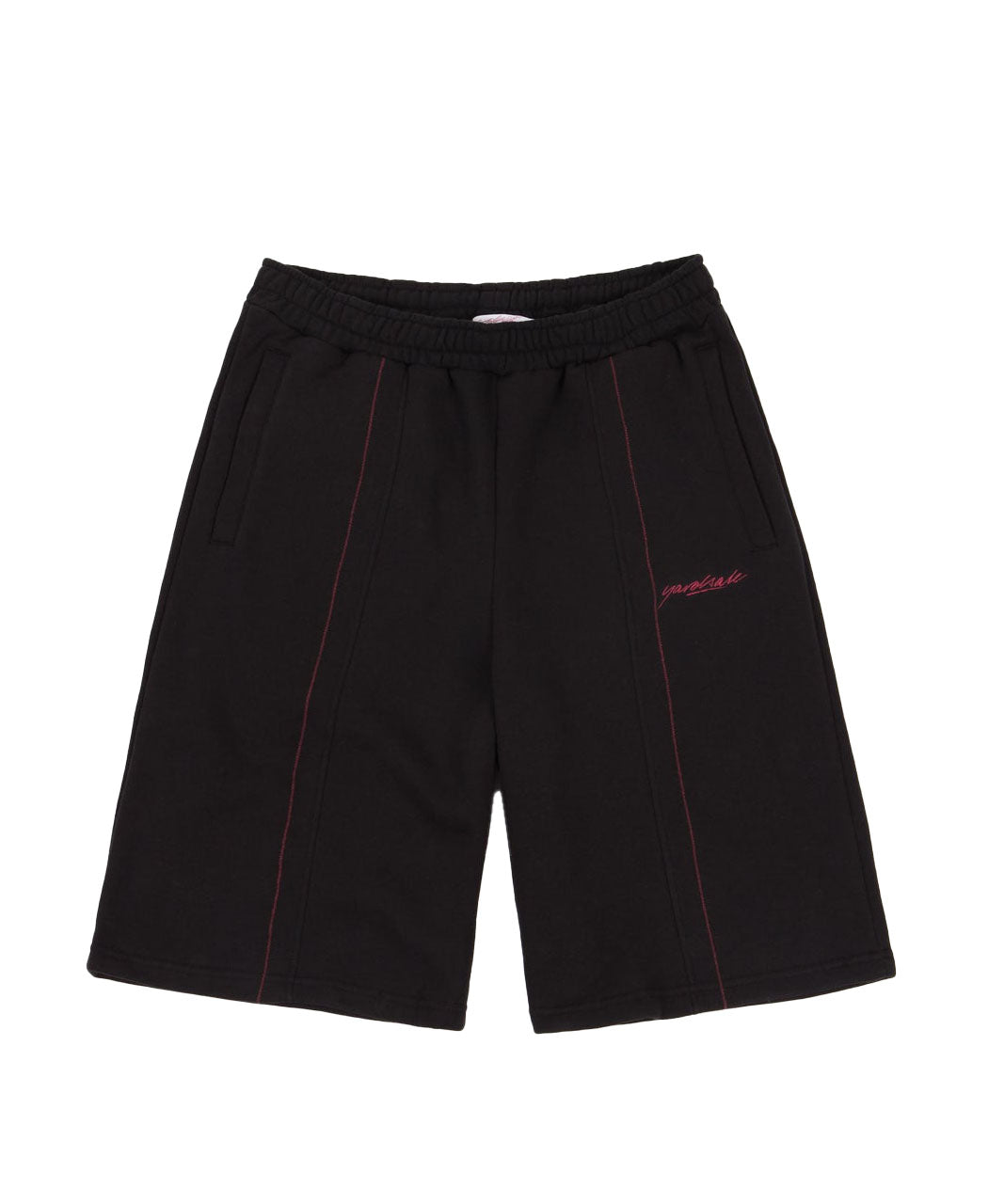 Yardsale Tijuana Sweat Shorts Negro/Rojo